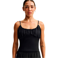 Nike camiseta tirantes fitness mujer W NK ONE DF FITTED TANK FEM vista detalle