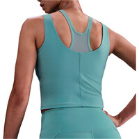 Nike camiseta tirantes fitness mujer W NK ONE DF FTTD TANK CPSL vista trasera