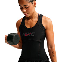 Nike camiseta tirantes fitness mujer W NK ONE DF TANK CPSL B vista detalle
