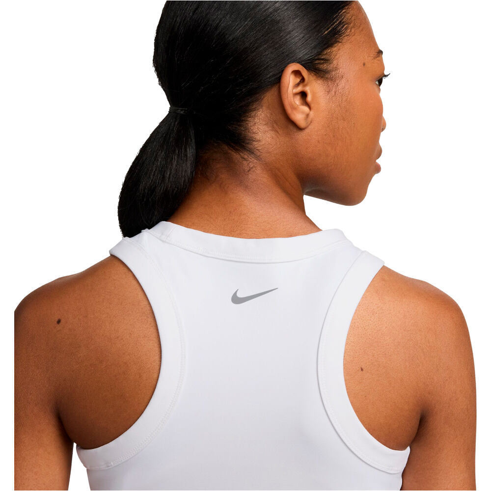 Nike camiseta tirantes fitness mujer W NK ONE FITTED DF CROP TANK 05