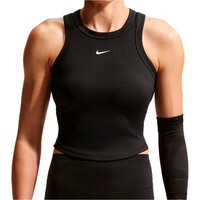 W NK ONE FITTED DF CROP TANK