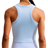 Nike camiseta tirantes fitness mujer W NK ONE FITTED DF CROP TANK vista trasera