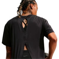 Nike camiseta tirantes fitness mujer W NK1 DF TIE BACK SS 03