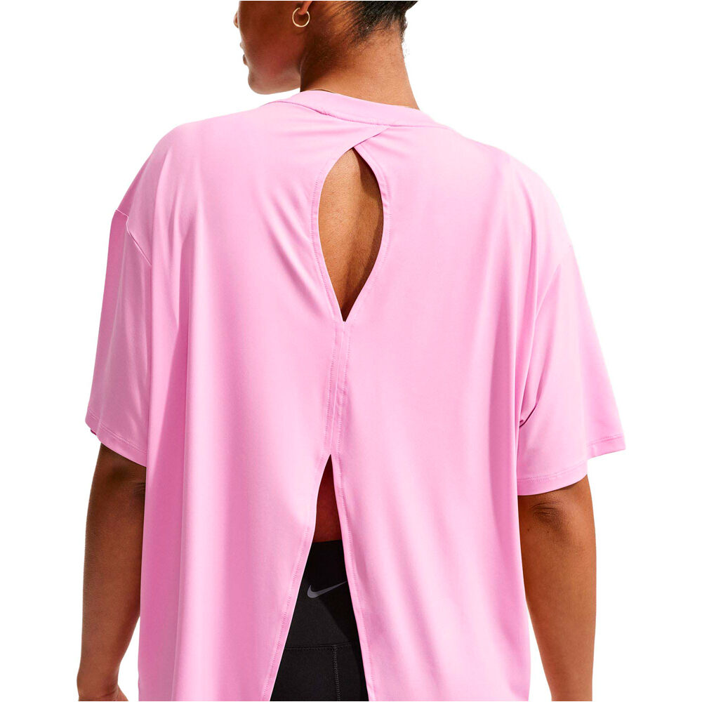 Nike camiseta tirantes fitness mujer W NK1 DF TIE BACK SS 03