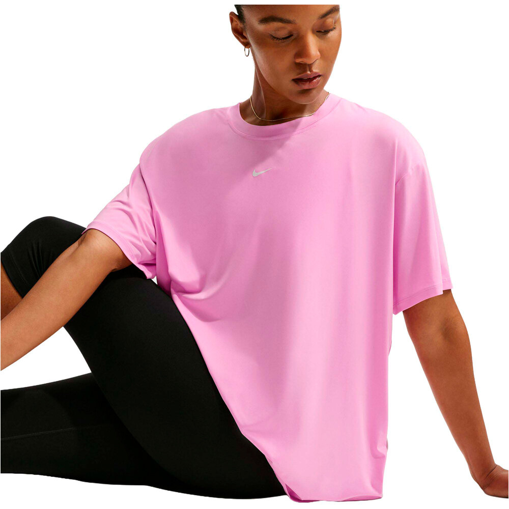 Nike camiseta tirantes fitness mujer W NK1 DF TIE BACK SS 04