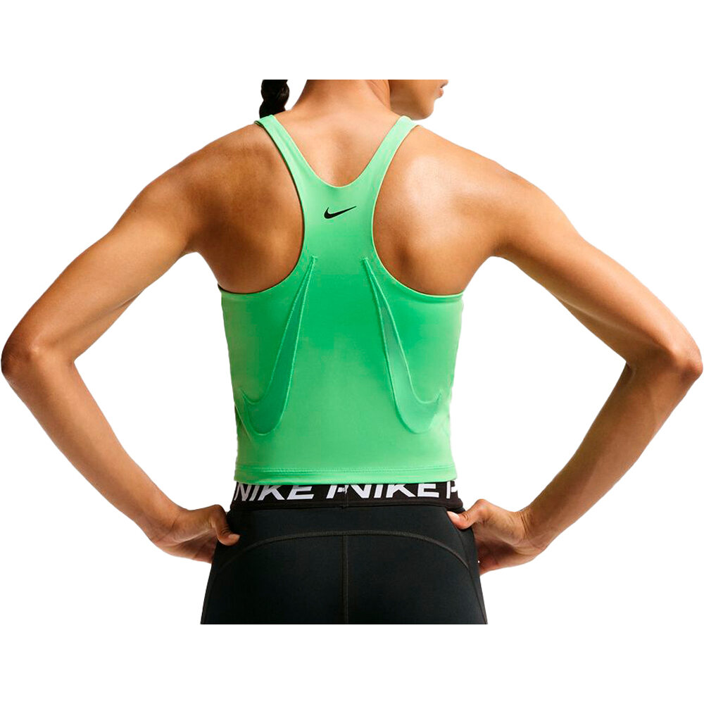 Nike camiseta tirantes fitness mujer W NP DF SCULPT BRA TANK GG vista trasera
