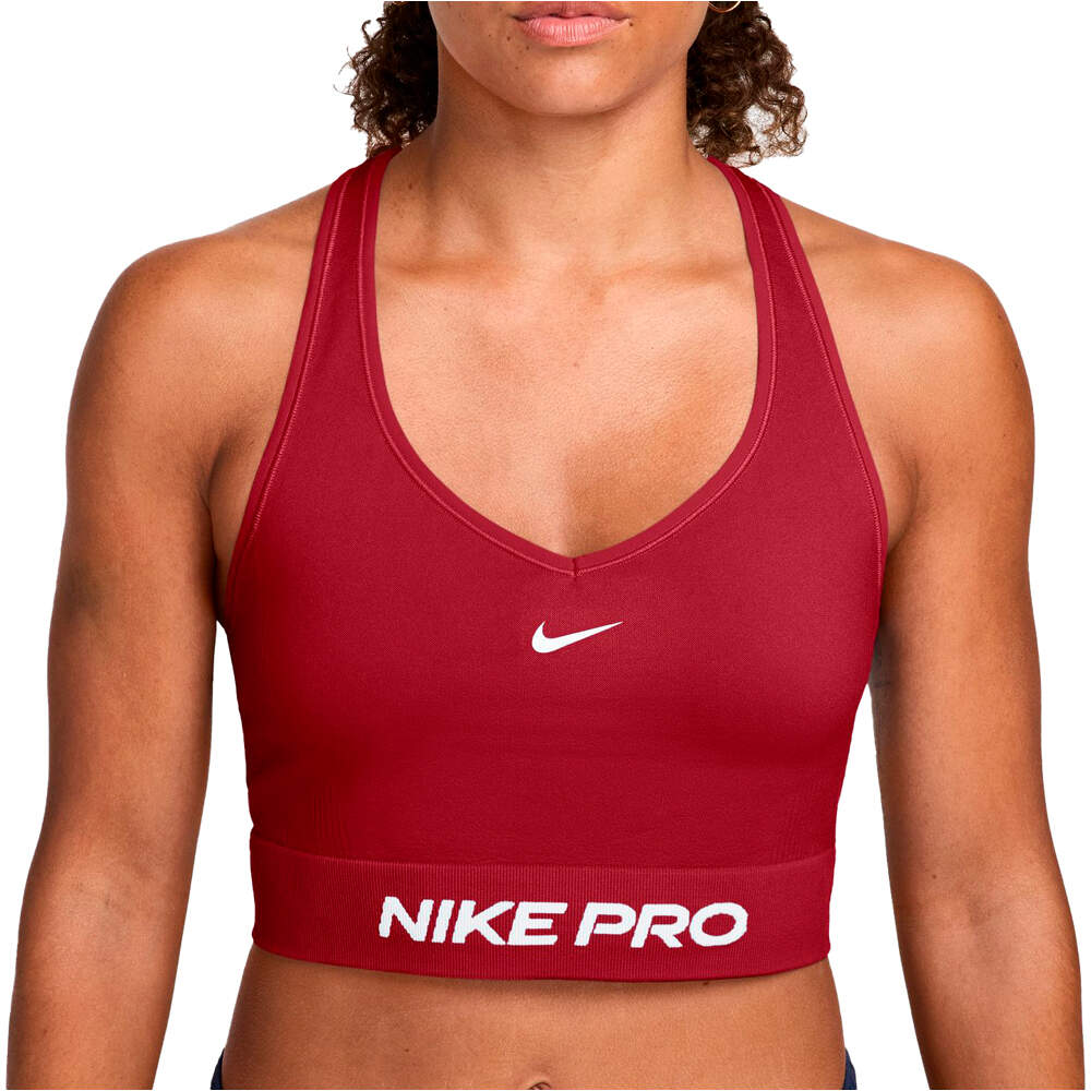 Nike camiseta tirantes fitness mujer W NP DF SMLS TANK WT vista frontal
