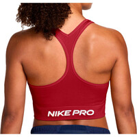 Nike camiseta tirantes fitness mujer W NP DF SMLS TANK WT vista trasera