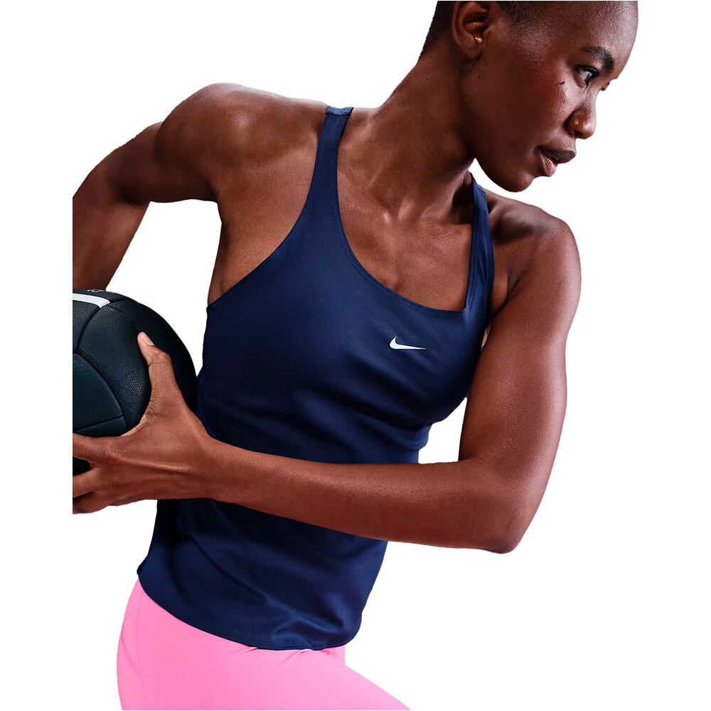 Nike camiseta tirantes fitness mujer W NP DF TANK ELASTIKA vista detalle