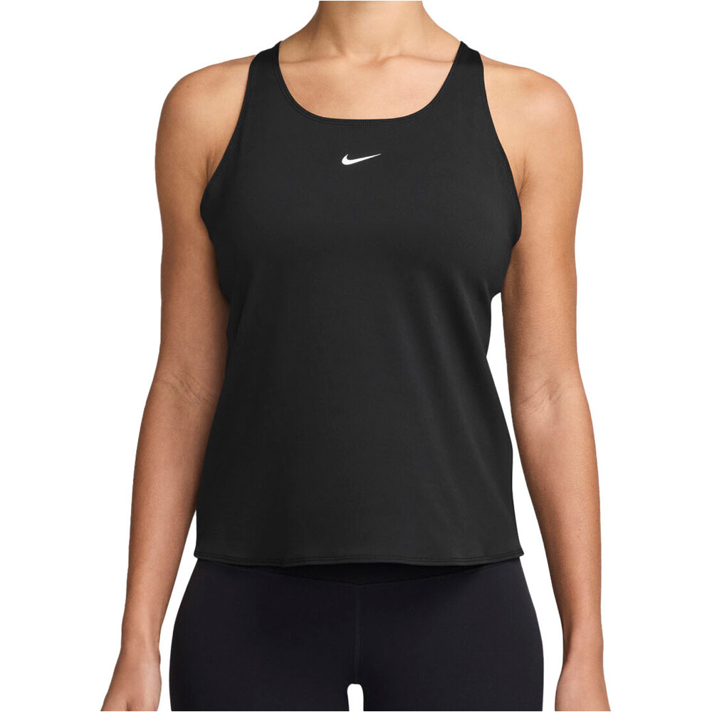 Nike camiseta tirantes fitness mujer W NP DF TANK ELASTIKA vista frontal