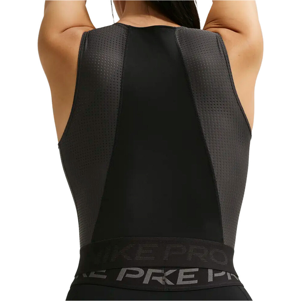 Nike camiseta tirantes fitness mujer W NP DF TANK GG vista trasera