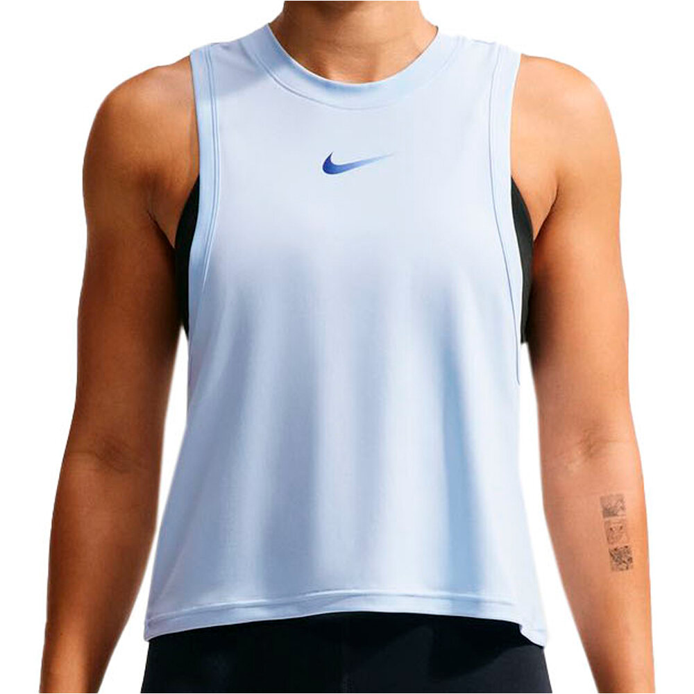 Nike camiseta tirantes fitness mujer W NP DF TANK TT GRDNT vista frontal