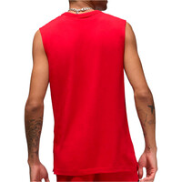 Nike camiseta tirantes hombre M J DF SPRT SLVLS TOP vista trasera
