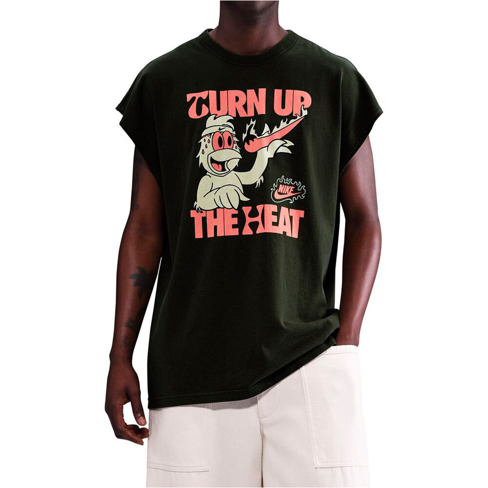 Nike camiseta tirantes hombre U NSW TEE SLVLS HOT ONES vista frontal