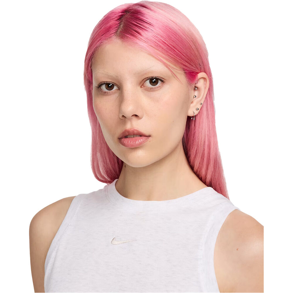 Nike camiseta tirantes mujer W NSW ESSNTL RIB CRP TANK vista detalle