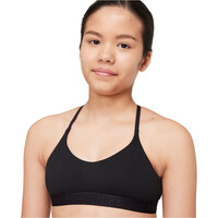 Nike camiseta tirantes niña G NK DF INDY BRA vista detalle