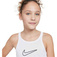 Nike camiseta tirantes niña G NK DF ONE TANK HBR vista detalle
