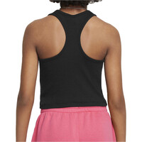Nike camiseta tirantes niña G NSW RIB TANK DANCE vista trasera