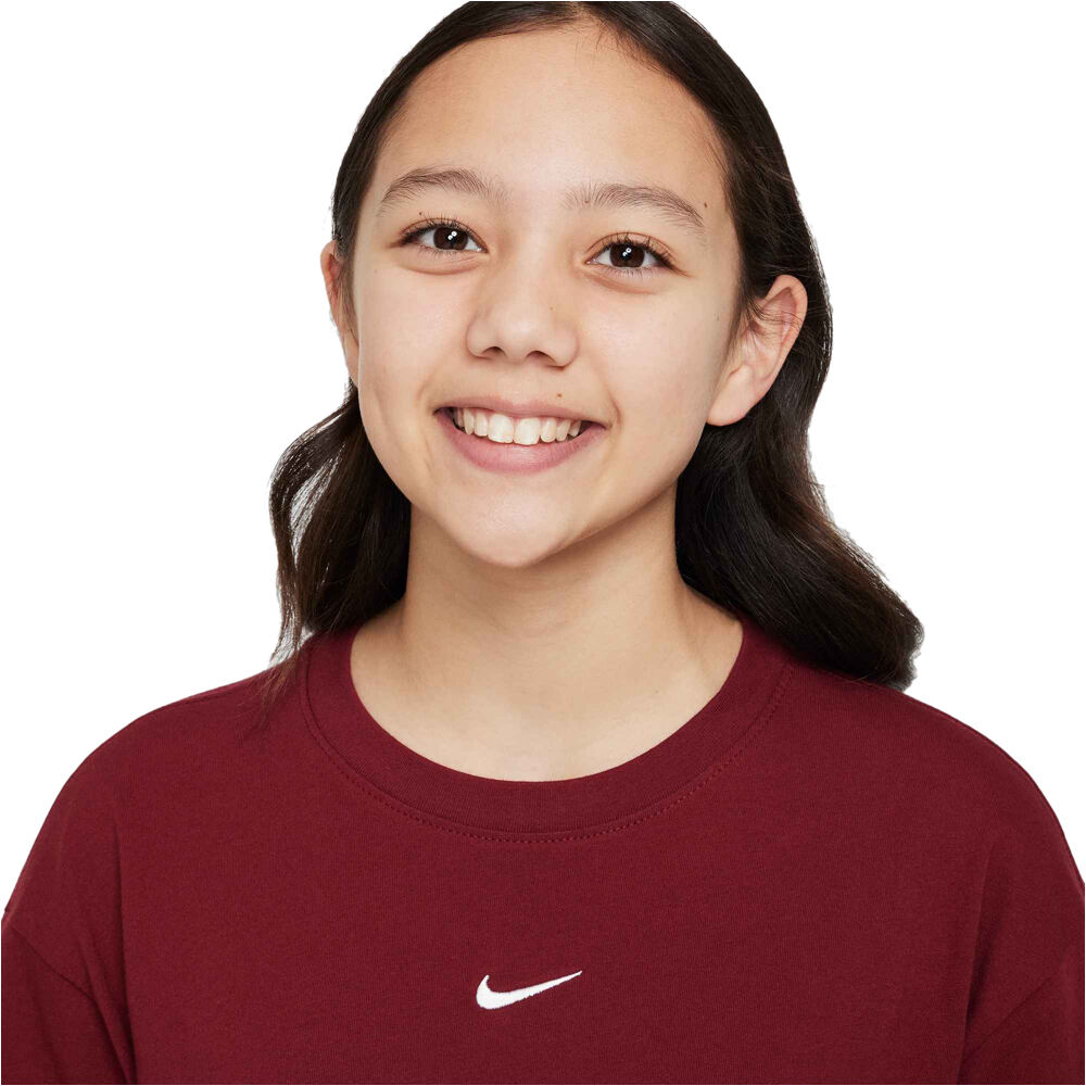 Nike camiseta tirantes niña G NSW TEE BOXY ESSNTL LBR vista detalle
