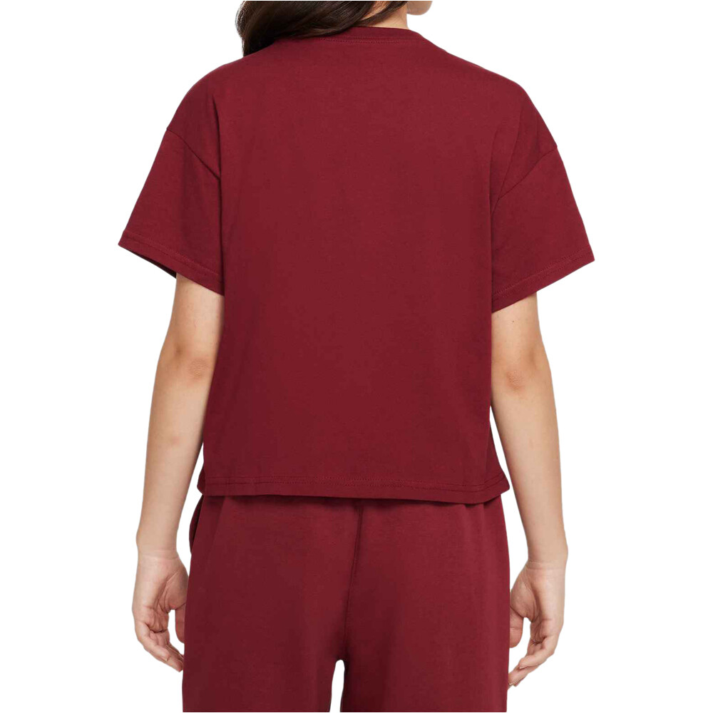 Nike camiseta tirantes niña G NSW TEE BOXY ESSNTL LBR vista trasera