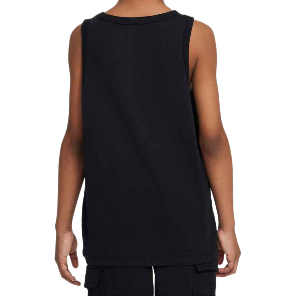Nike camiseta tirantes niño K NSW TANK TEE vista trasera