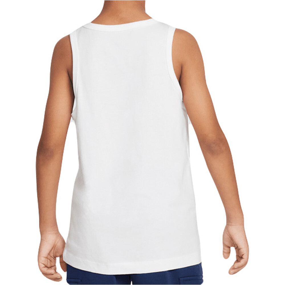 Nike camiseta tirantes niño K NSW TANK TEE vista trasera