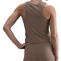 Nike Camiseta Tirantes Yoga W NK INF DF TANK WD RIB vista trasera