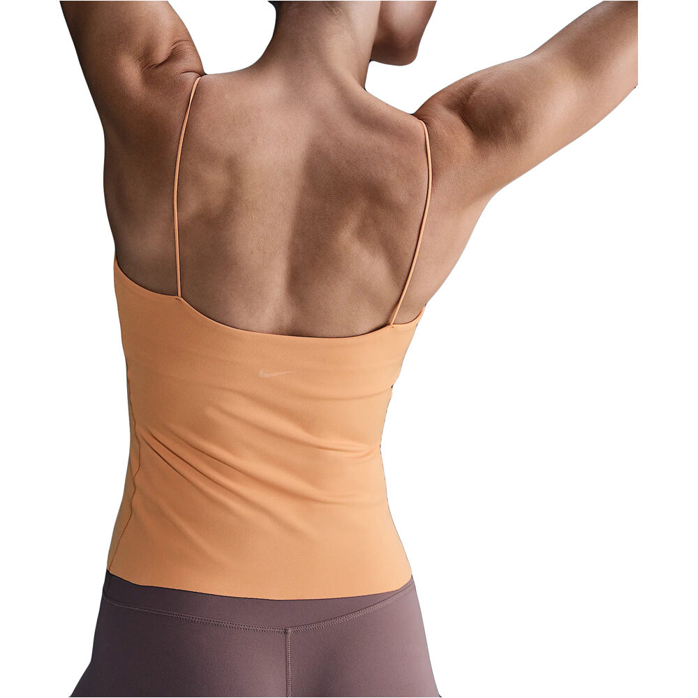 Nike Camiseta Tirantes Yoga W NK ZENVY DF CAMI TANK vista trasera