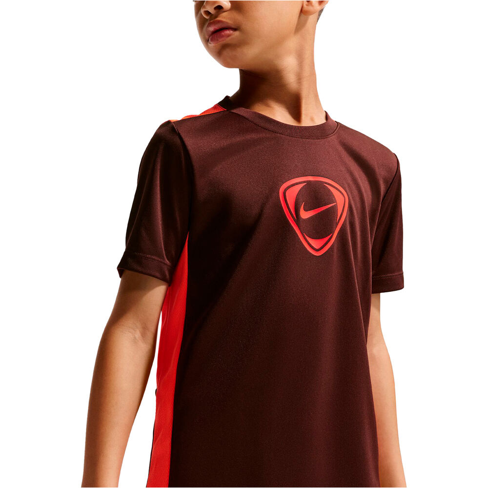 Nike camisetas entrenamiento futbol manga corta niño K NK DF ACD+ SS TOP GX HBR -PD GRA vista detalle