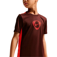 Nike camisetas entrenamiento futbol manga corta niño K NK DF ACD+ SS TOP GX HBR -PD GRA vista detalle