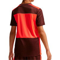 Nike camisetas entrenamiento futbol manga corta niño K NK DF ACD+ SS TOP GX HBR -PD GRA vista trasera