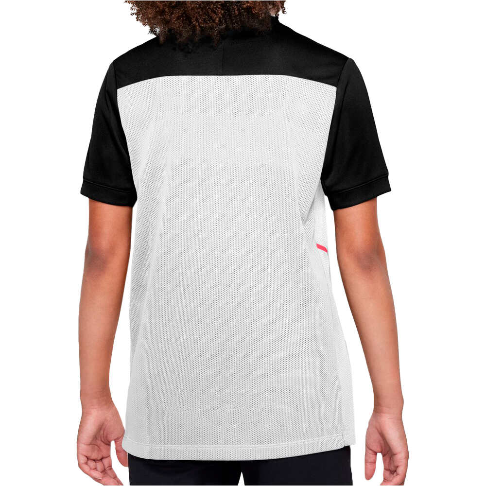 Nike camisetas entrenamiento futbol manga corta niño K NK DF ACD25 TOP SS BLNE vista trasera
