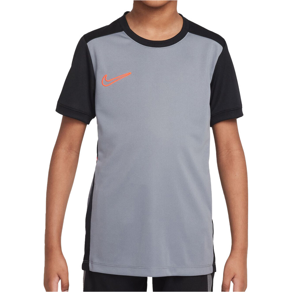 Nike camisetas entrenamiento futbol manga corta niño K NK DF ACD25 TOP SS NEGR vista frontal