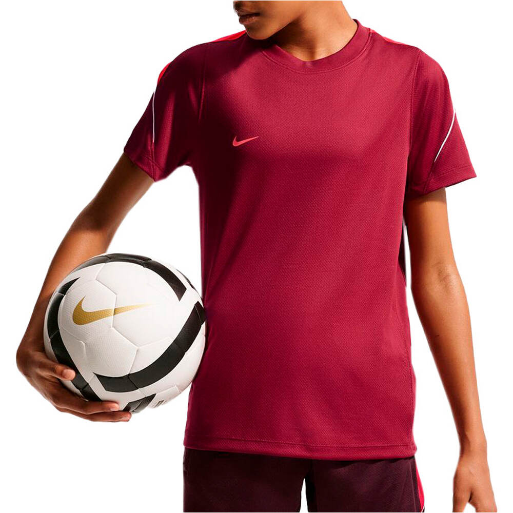 Nike camisetas entrenamiento futbol manga corta niño K NK DF STRK SS TOP K -PD vista frontal