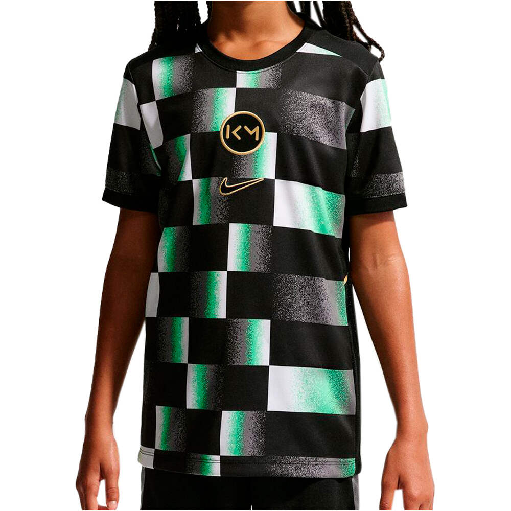 Nike camisetas entrenamiento futbol manga corta niño KM K NK DF ACD25 SS TOP vista frontal