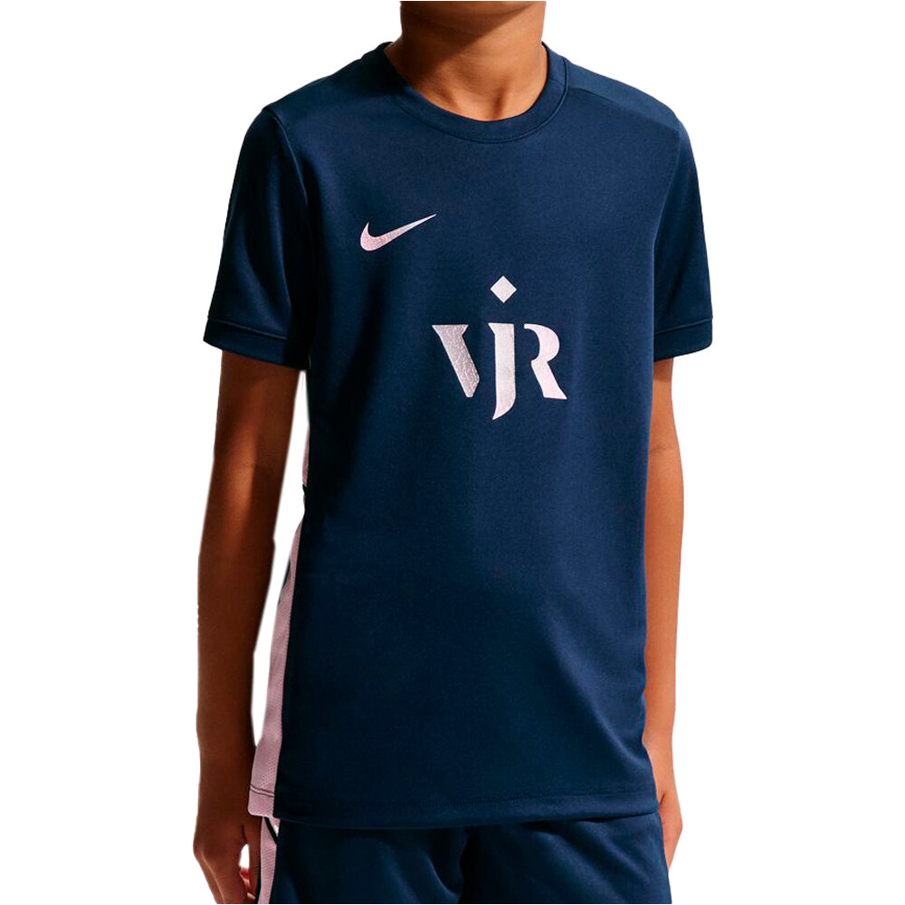 Nike camisetas entrenamiento futbol manga corta niño VJ K NK DF ACD25 TOP SS vista frontal