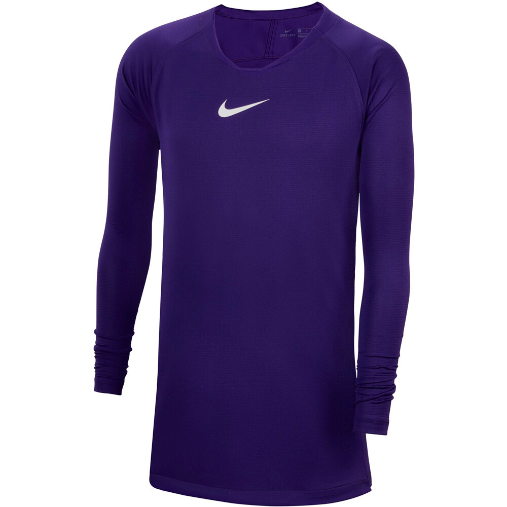 Nike camisetas entrenamiento futbol manga larga niño Y NK DF PARK 1STLYR JSY LS vista frontal