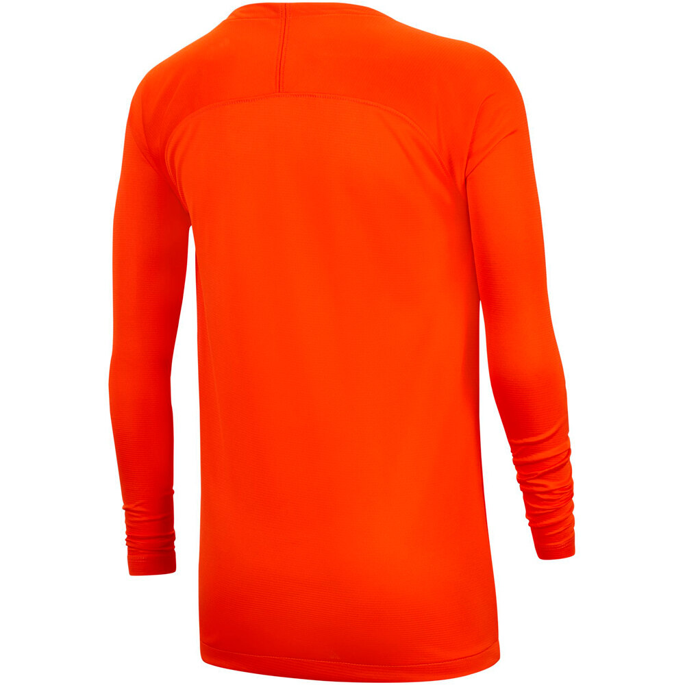 Nike camisetas entrenamiento futbol manga larga niño Y NK DF PARK 1STLYR JSY LS vista trasera