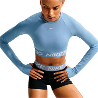 Nike camisetas fitness mujer NIKE PRO DF 365 CROP LS 04
