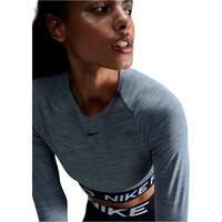 Nike camisetas fitness mujer NIKE PRO DF 365 CROP LS vista detalle