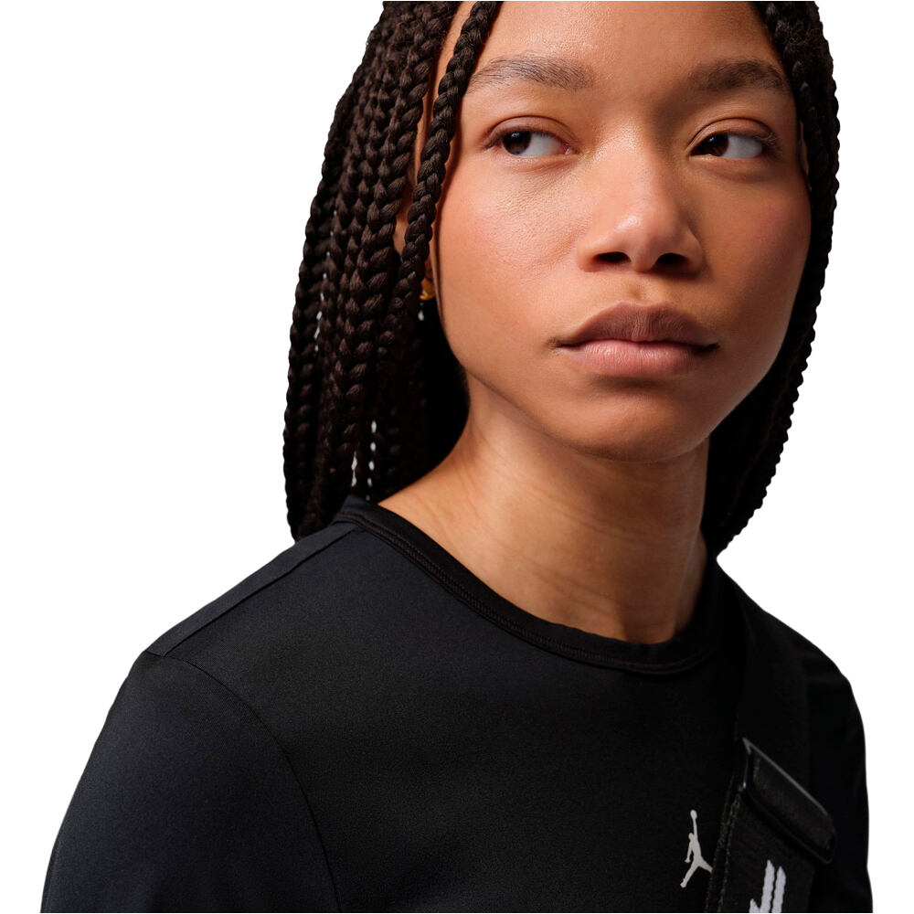 Nike camisetas fitness mujer W J SPT DF ESS LS TOP vista detalle