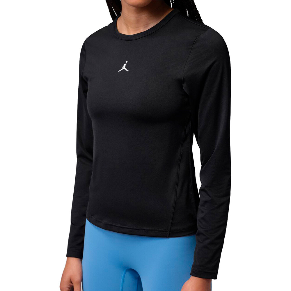Nike camisetas fitness mujer W J SPT DF ESS LS TOP vista frontal