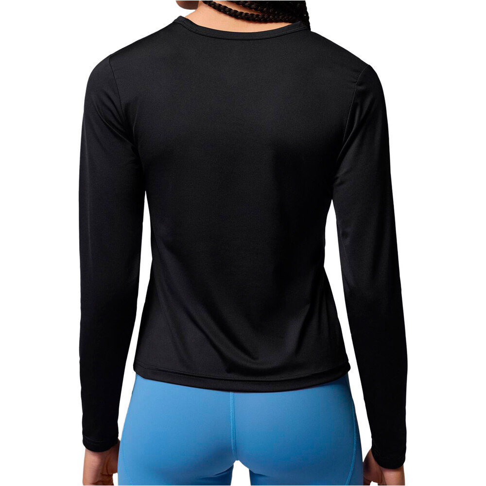 Nike camisetas fitness mujer W J SPT DF ESS LS TOP vista trasera