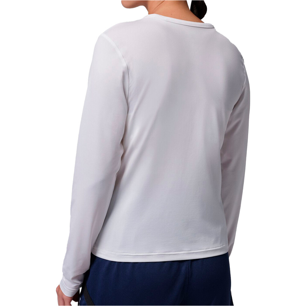 Nike camisetas fitness mujer W J SPT DF ESS LS TOP vista trasera