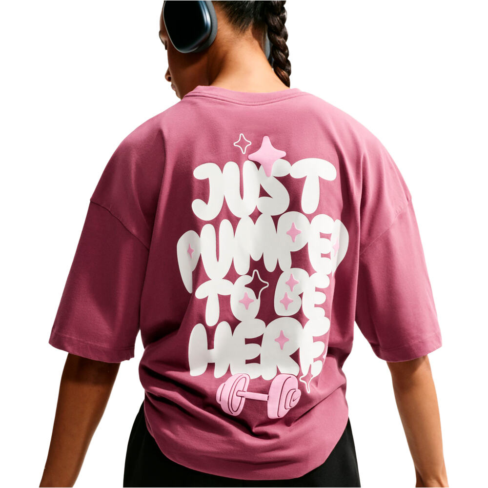 Nike camisetas fitness mujer W NK DF MOVE SS OS PC1 TEE 03