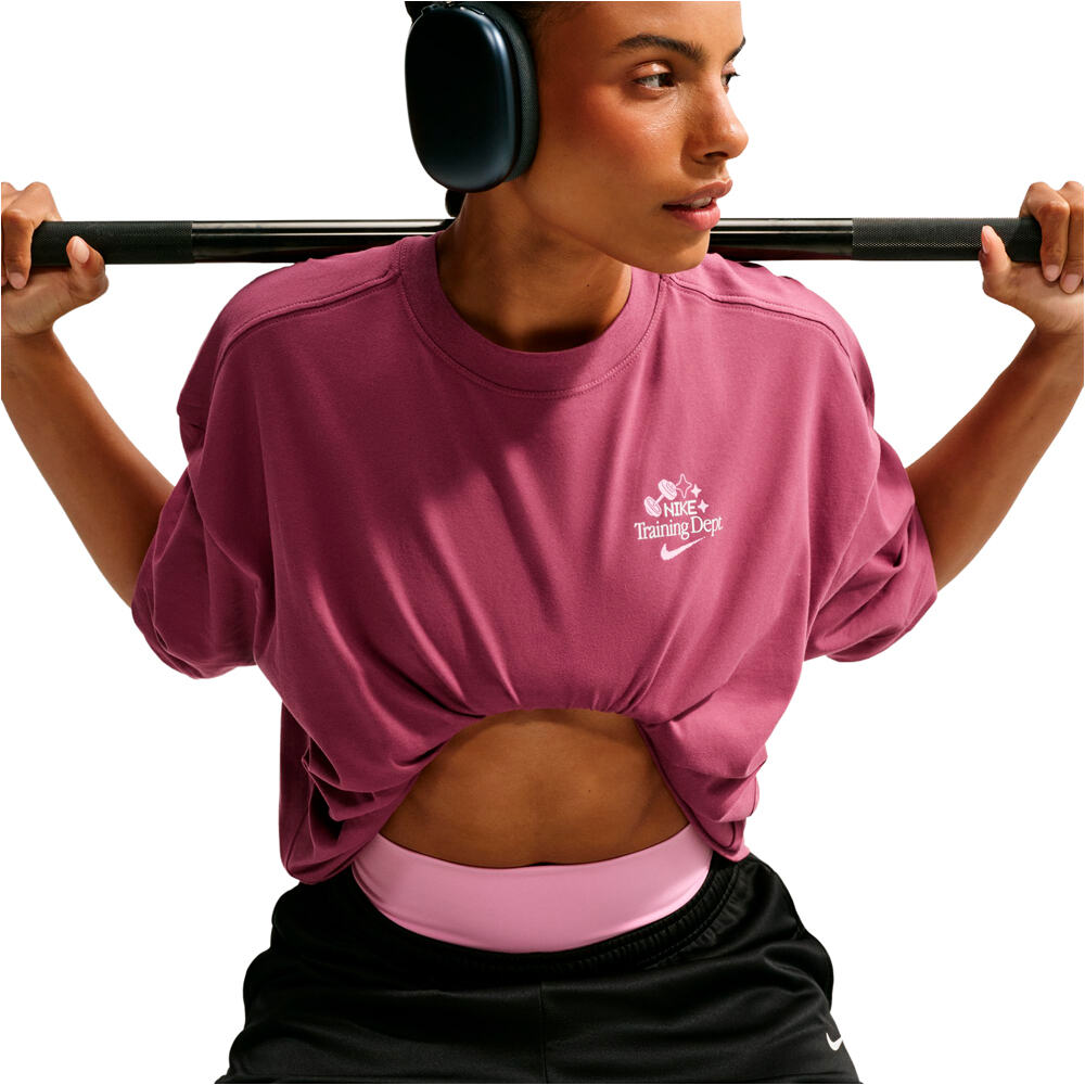 Nike camisetas fitness mujer W NK DF MOVE SS OS PC1 TEE 04