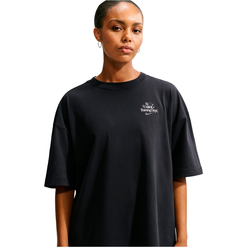 Nike camisetas fitness mujer W NK DF MOVE SS OS PC1 TEE vista detalle