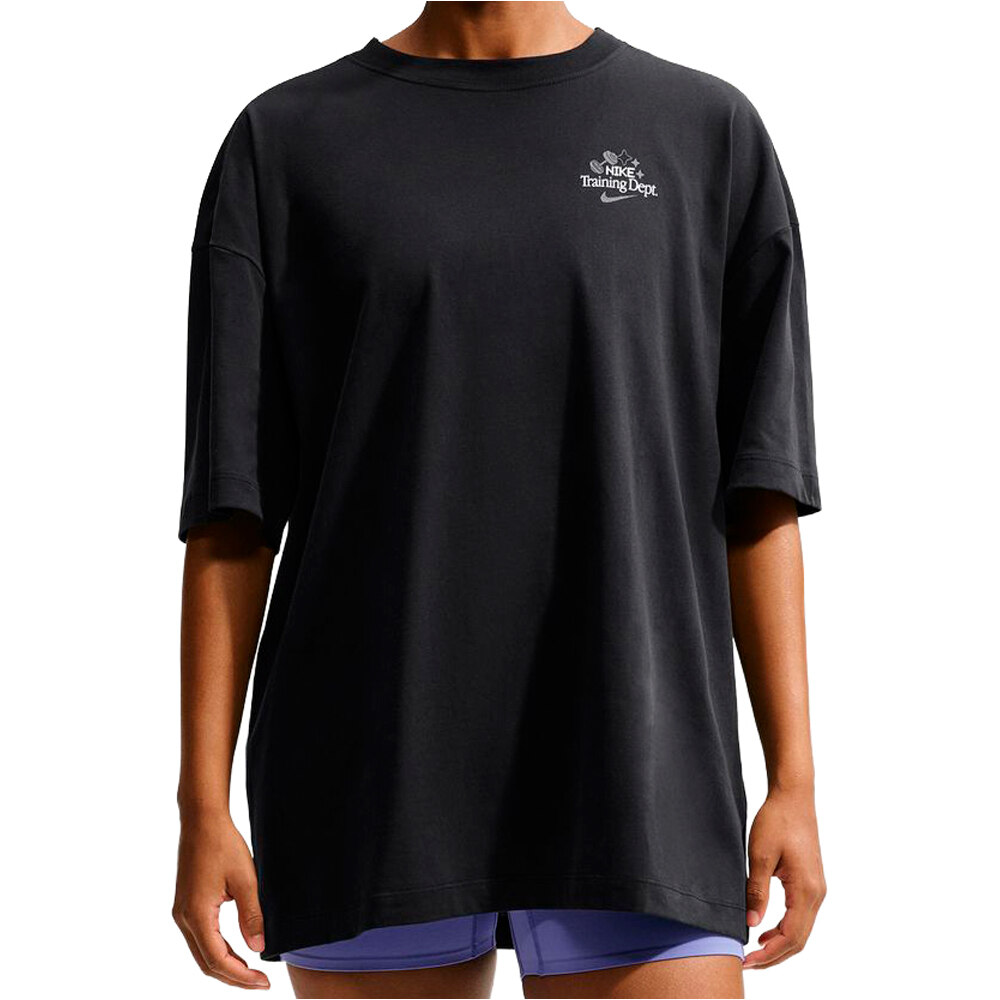 Nike camisetas fitness mujer W NK DF MOVE SS OS PC1 TEE vista frontal