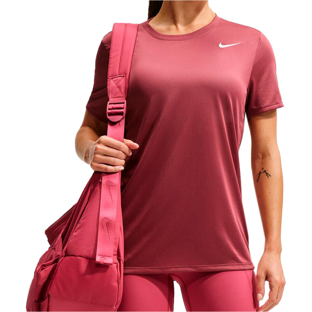 Nike camisetas fitness mujer W NK DF RLGD SS TEE vista frontal