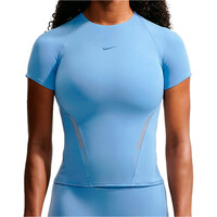Nike camisetas fitness mujer W NK DF UNVRSA SS TOP MESH vista frontal